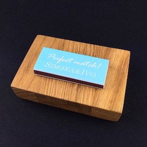 Set of The Perfect Match Matchboxes * Personalized Matches * Wedding Matches * Custom Matches * Personalized Matchbox * The BEST Matches
