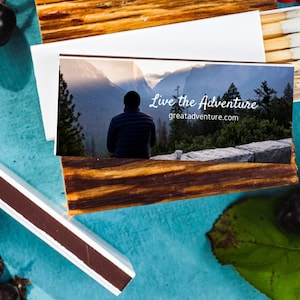 Logo matchboxes / Adventure Marketing Matches / Custom Matches / Adventure gift / Travel agency owner matches /  Promotional