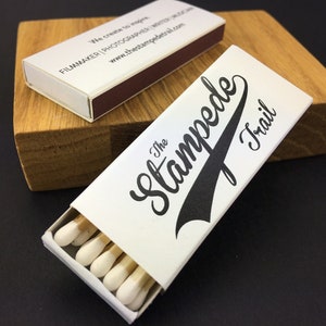 Matches for Business - Matchboxes with Logo - Matchbooks for Advertising - Your Logo