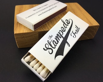 Matches for Business - Matchboxes with Logo - Matchbooks for Advertising - Your Logo