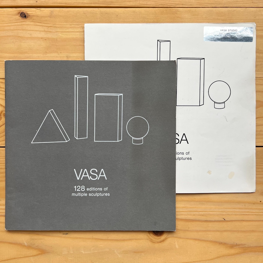 VASA 1979 Original Catalog *with Insert and VASA Studio Label* 128 ...