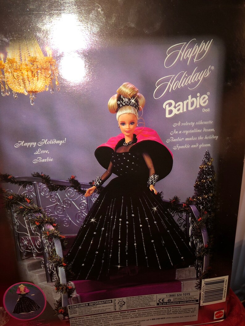Barbie 1998 Collectors Edition Barbie Holiday Doll 20200 Mint | Etsy