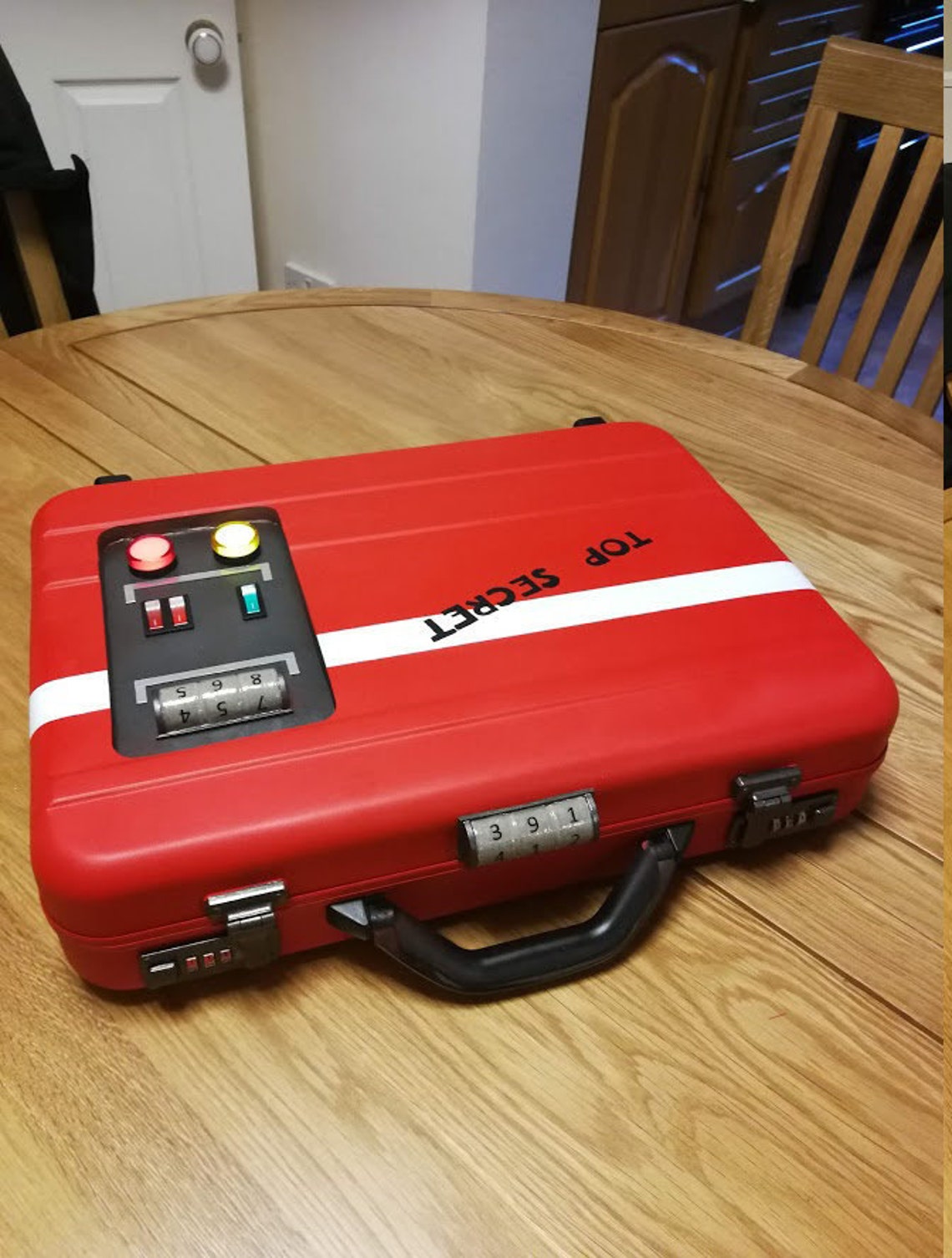 Tf2 Intelligence Case Replica Prop RED With Led Lights Etsy