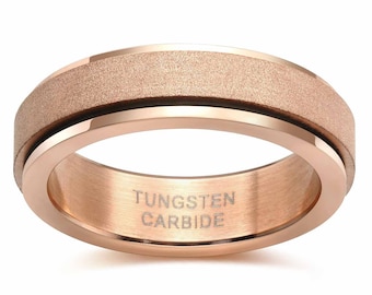 Rose Gold Worry Ring - Etsy Australia