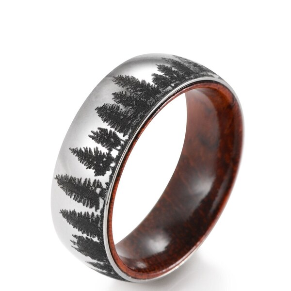 Forest Ring Etsy