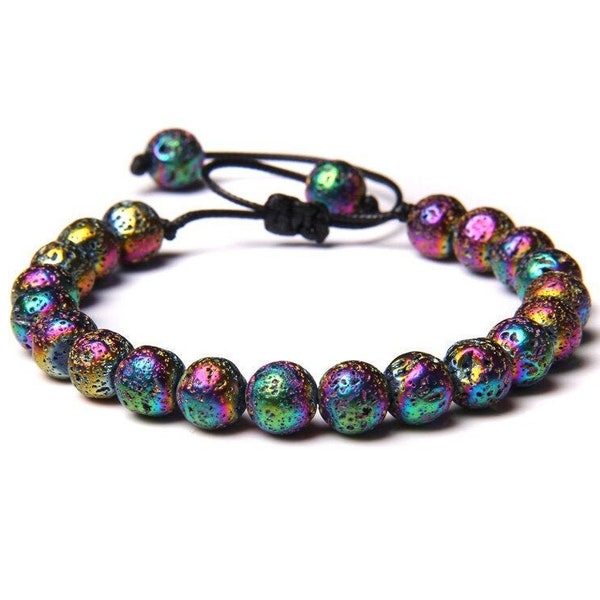 Rainbow Bracelet - Etsy