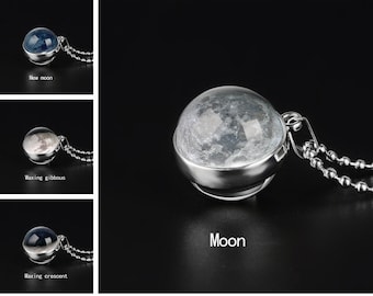 Moon Necklace - Etsy Australia