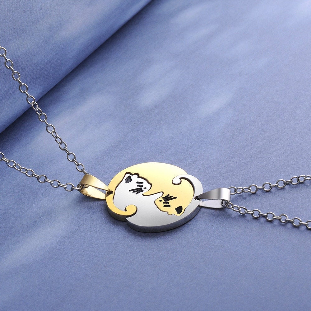 Cat friendship necklaces Clearance