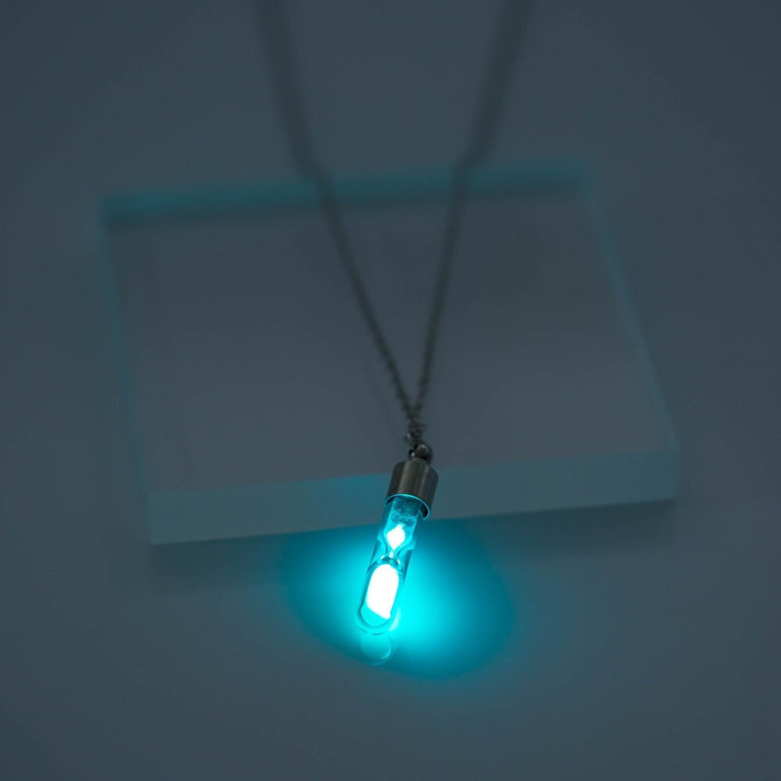 Glow in the Dark Necklace Glowing Necklace Glow Necklace Etsy