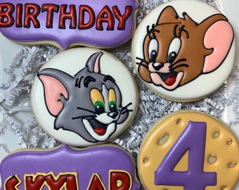 Tom and Jerry Cookie Cutter Tom and Jerry birthday Tom and Jerry party Tom and Jerry Baby Tom and Jerry Shoe Tom and Jerry Shirt3DPrint 62-1