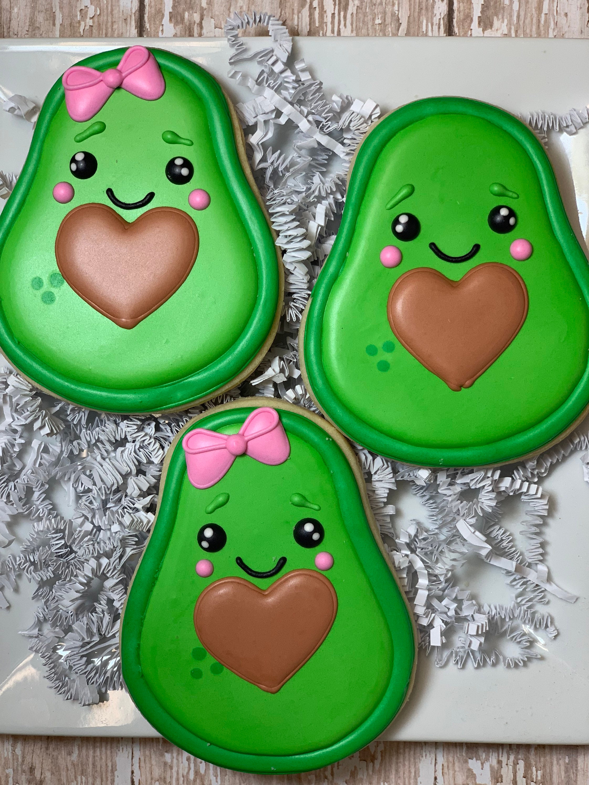 Avocado Cookies Etsy