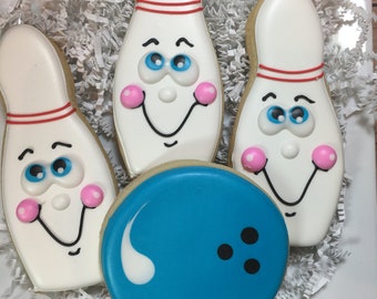 Bowling Cookies