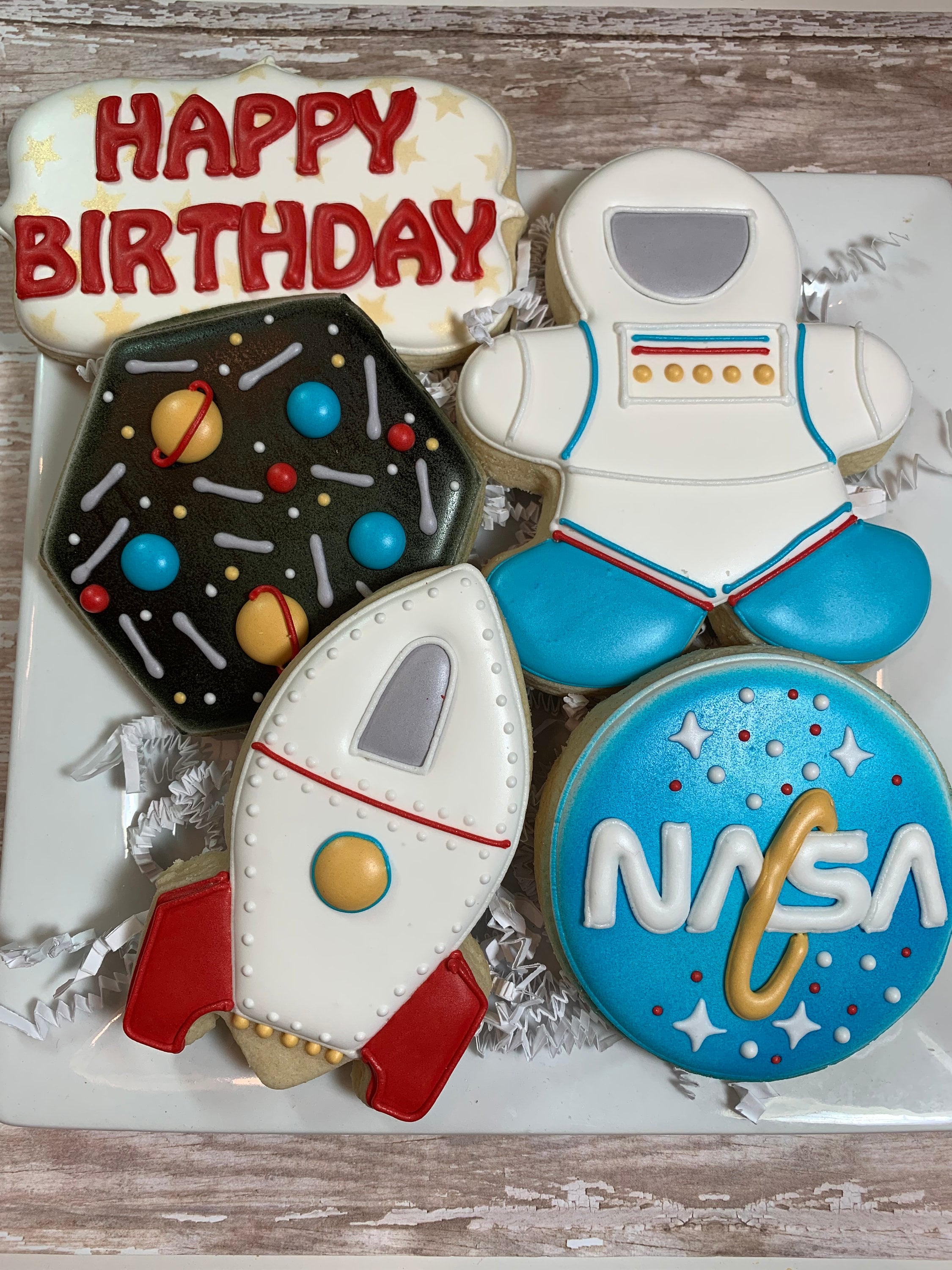 Space cookies NASA Cookies Etsy