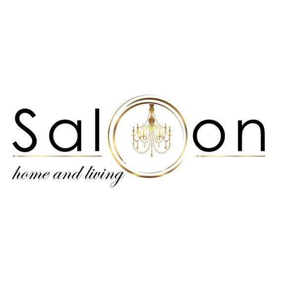Custom Logo Design Chandelier Gold Logo Interior Design Logo Elegant Logo Design Business Logo Gold Chandelier Logo Home Deco Logo