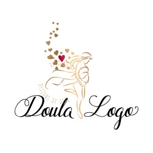 Birth Doula Logo-Design, Schwangerschaft Branding (Digitale Dateien)