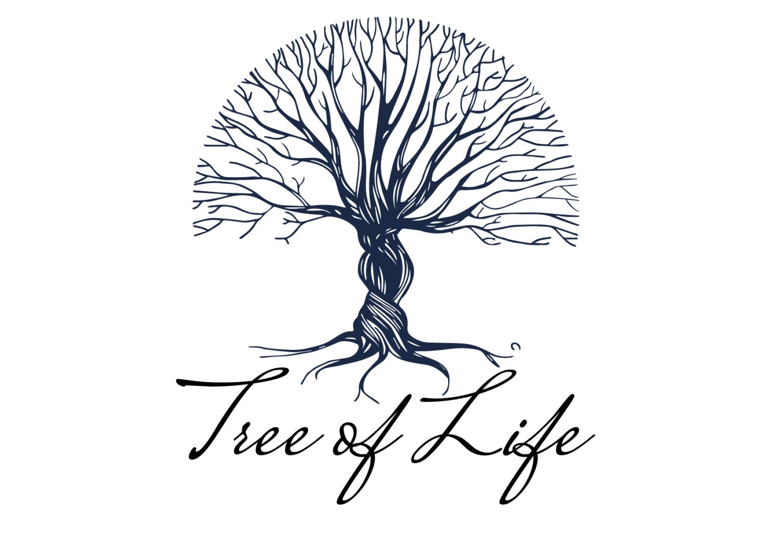 Tree of Life-logo: milieuvriendelijk zakelijk ontwerp (digitale bestanden)  - Etsy België, image size:1500x1053