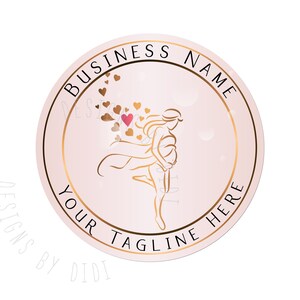 Vorgefertigtes Doula Logo: Schwangerschaft Geburt Support Branding (Digitale Dateien)