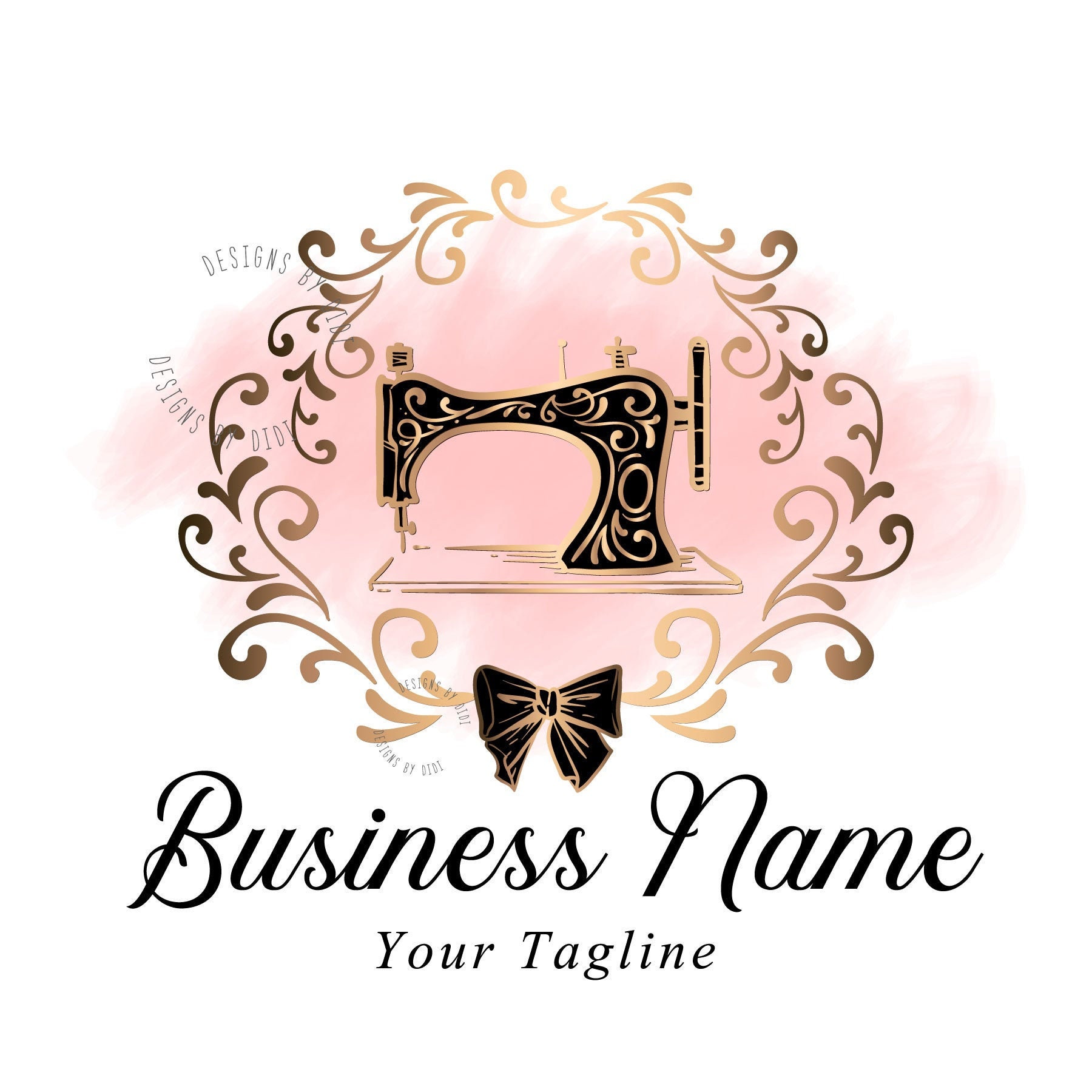 Buy Logo Design Sewing Machine Logo Logo Watercolor Sew Machine Online