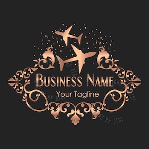 Travel logo, travel agency logo, travel agent logo, business travel logo, journey logo, branding package, graphic design, vector logo