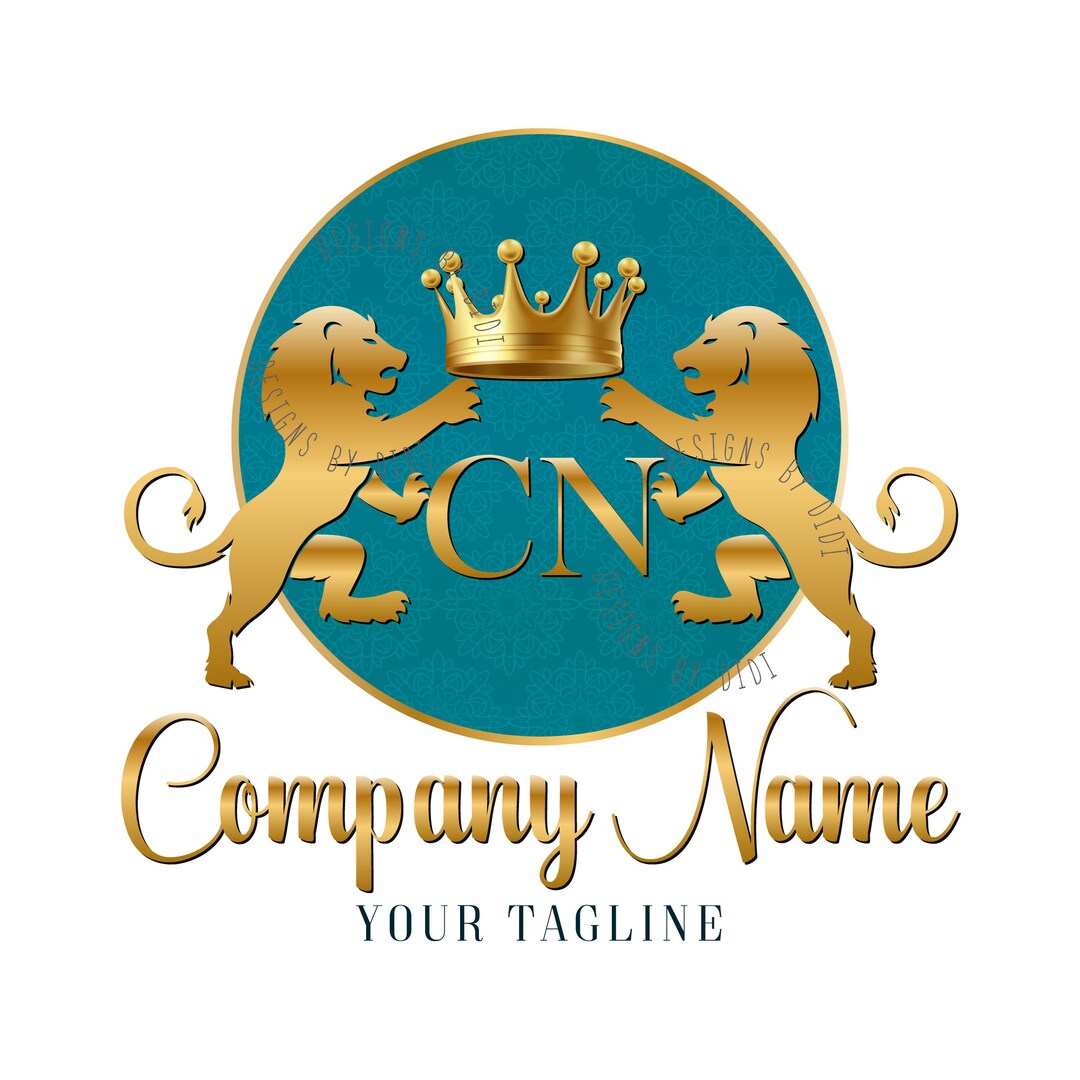 ★2025SS新作★ROMANTIC CROWN★BIG SHINING LOGO L/S Lions Logo Gold, Lion Lioness Crown Logo, Royal Lions Crown