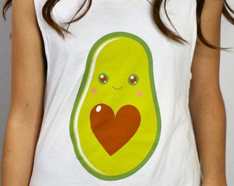 Avocado Tank Top T-shirt