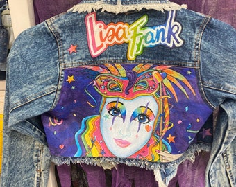lisa frank jean jacket