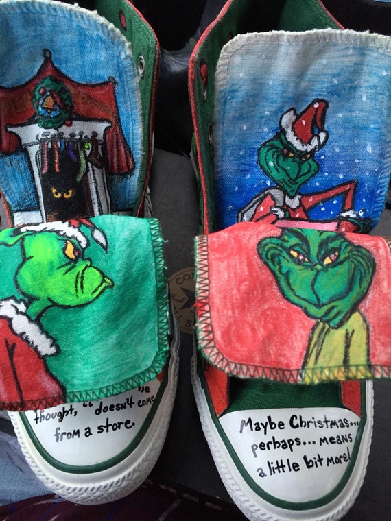 converse grinch shoes