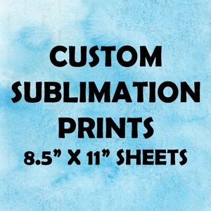 Feuilles de sublimation personnalisées, impressions par sublimation prêtes à imprimer, sous-dessins de haute qualité, motifs par sublimation pour des tasses, des chemises, et plus encore !