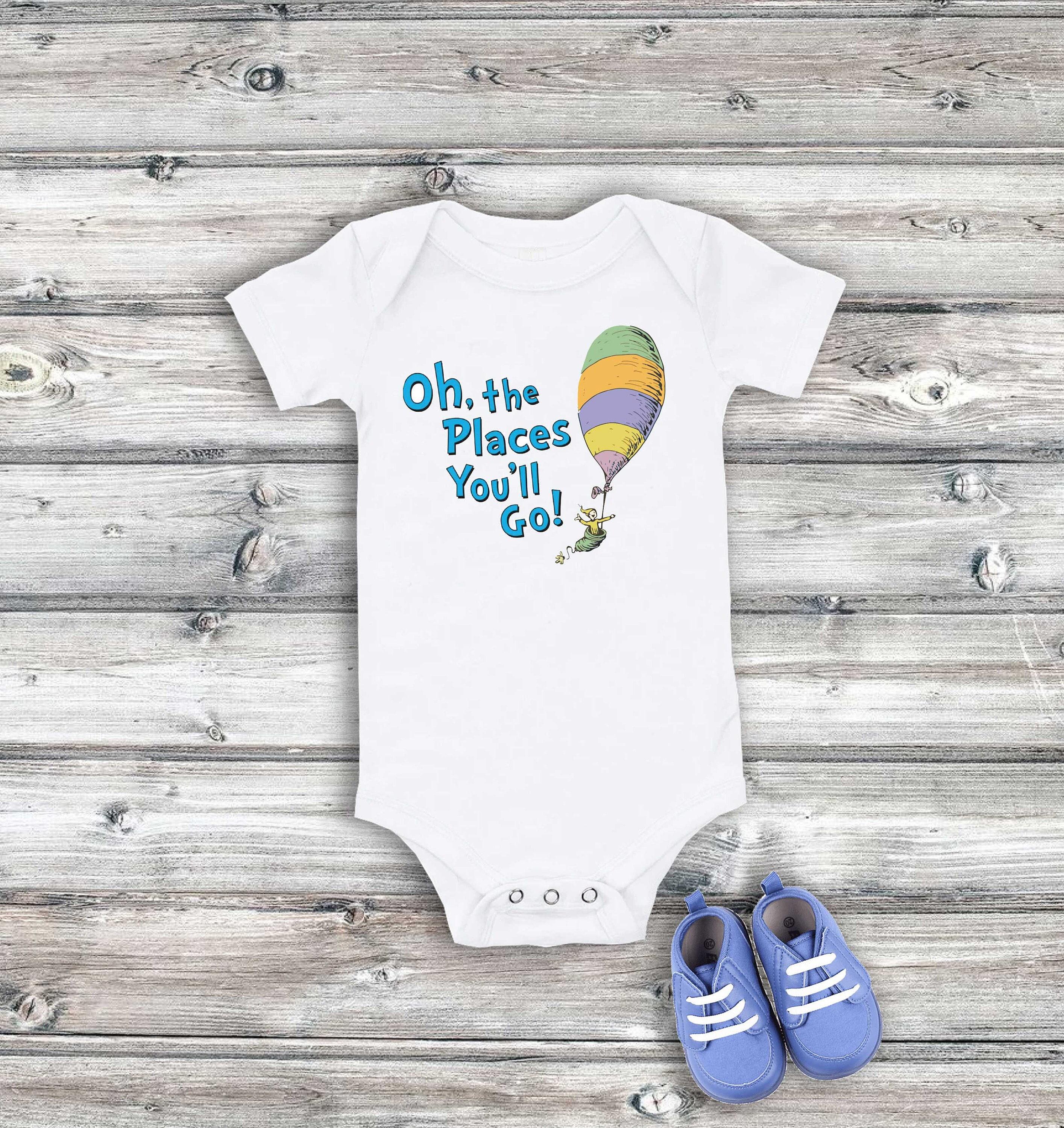 Baby Onesie® | Oh the places you'll go Onesie | Dr Seuss Baby bodysuit | Baby Shower Gift | Cute Baby Onesie®