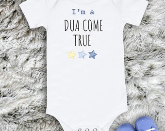 Body para bebé® / Body Dua Come True / Body musulmán para bebé / Regalo para bebé / Lindo mono islámico para bebé®