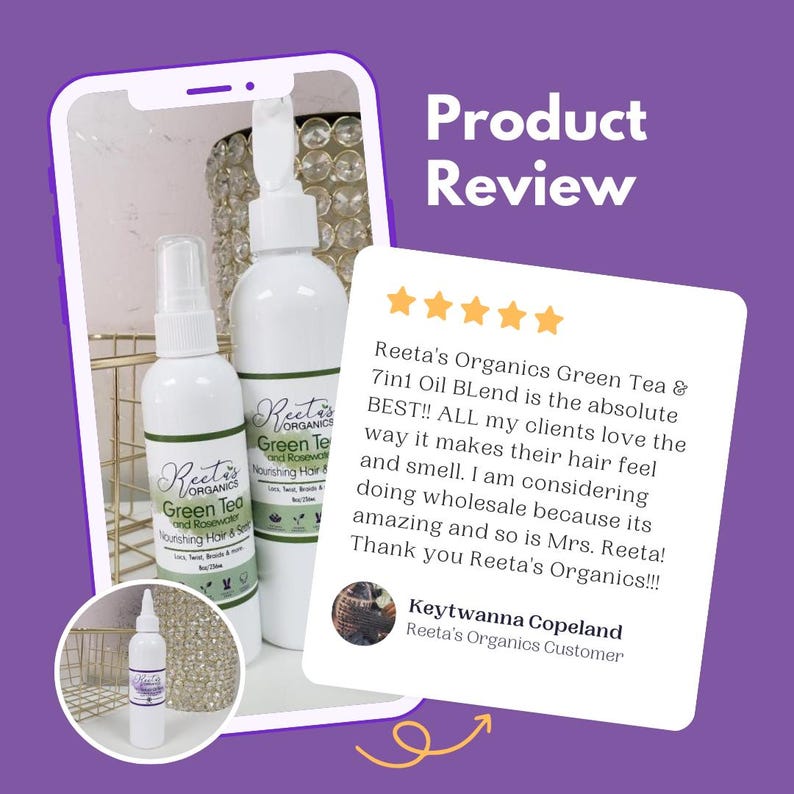 Best locs Mositurizer by Reeta's Organics