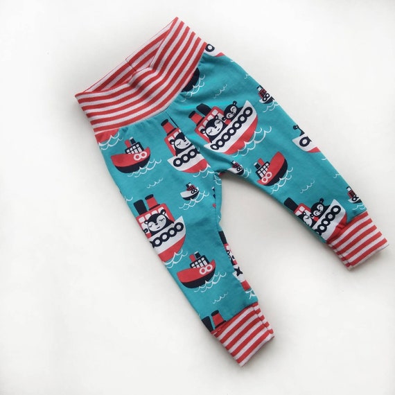 turquoise baby leggings