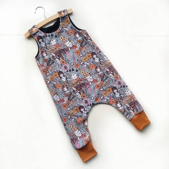 organic baby dungarees