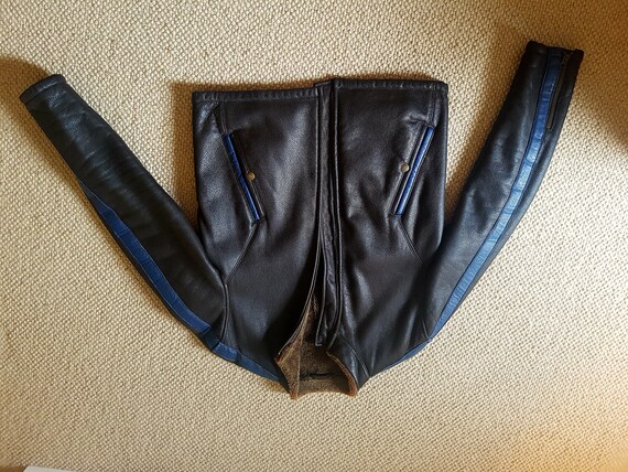 leather jacket emporio armani