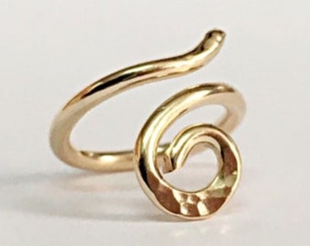 Helix Earring Gold 22K, Cartilage Hoop, Helix Piercing Jewelry 22K, 16g Cartilage Earring, Helix Jewelry 16g Piercing 18g, Cartilage Jewelry