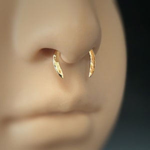 Gold septum horseshoe new arrivals
