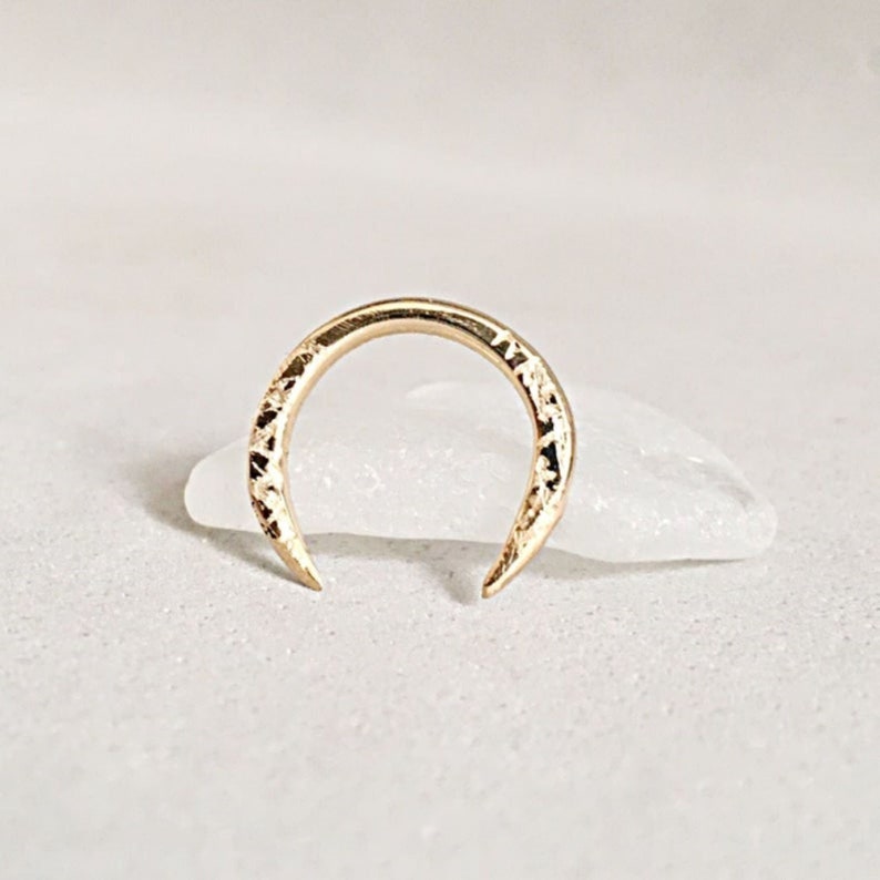 Thick Septum Ring Septum Horseshoe Jewelry 12g Septum Etsy