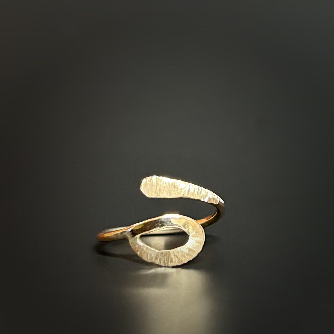 Anello da mignolo da donna in oro, anello midi in oro, anello