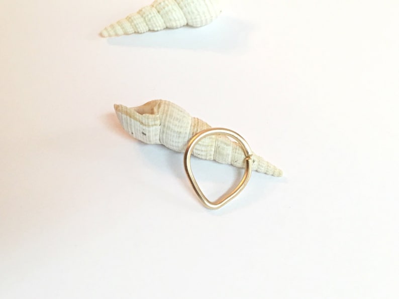 Breast Jewelry 16g Hoop Triangle Piercing Hoop 16g Nipple Ring 16g Single Nipple Piercing Nipple Jewelry Piercing Nipple Piercing Jewelry