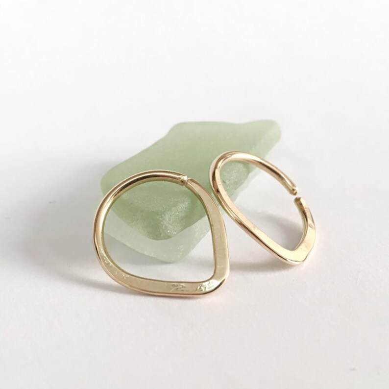 14g Nipple Rings Gold Nipple Jewelry Nipple Piercing Ring Etsy