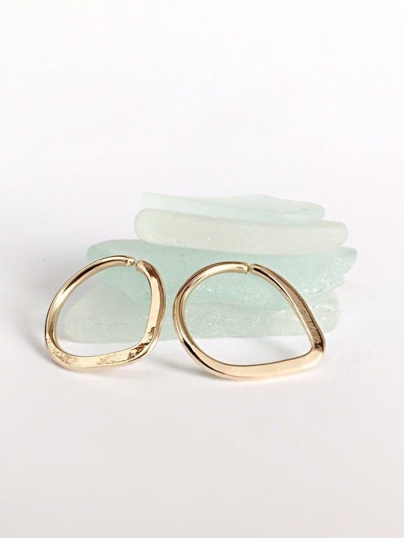 15g Nipple Rings Gold Nipple Jewelry Nipple Piercing Ring Nipple