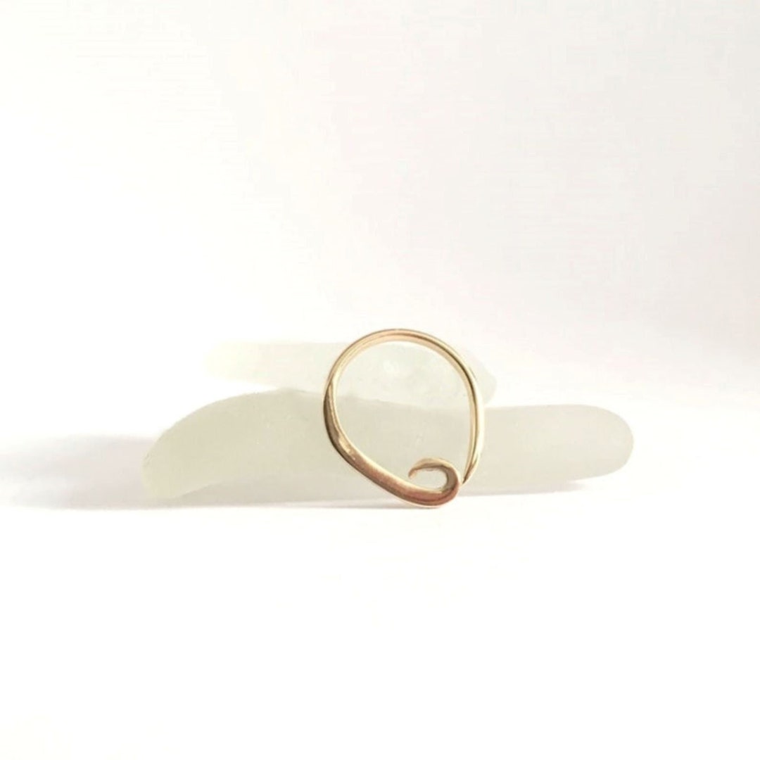 22K Sensitive Skin Nipples Rings Gold, Body Jewelry Piercing Hoop