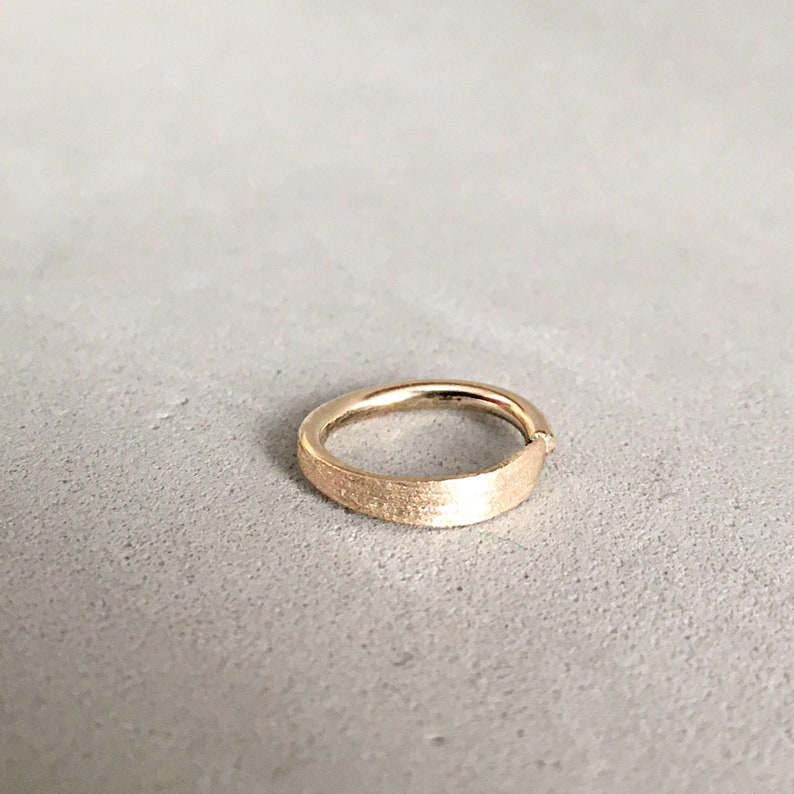 Conch Earring Hoop Gold 14K Piercing Piercing Jewelry Hoop Conch Ring Conch Jewelry 16g Conch Piercing Earring Conch Hoop Earring 14g