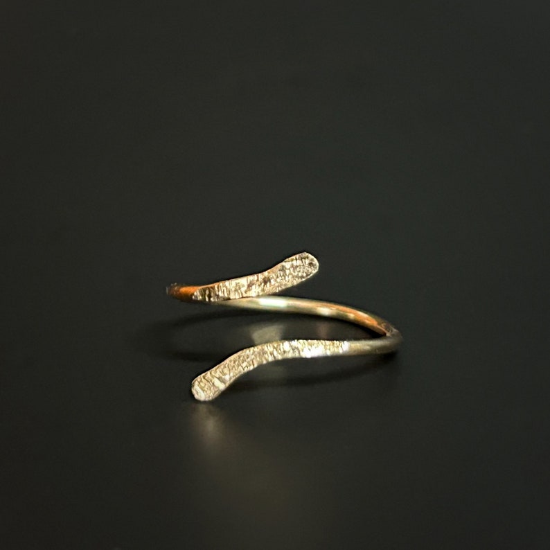 Toe Ring Gold 14k, Knuckle Ring For Women, Midi Ring Gold, Toe Rings For Women, Gold Toe Ring, Above The Knuckle Ring Gold, Midi Ring 14K image 10