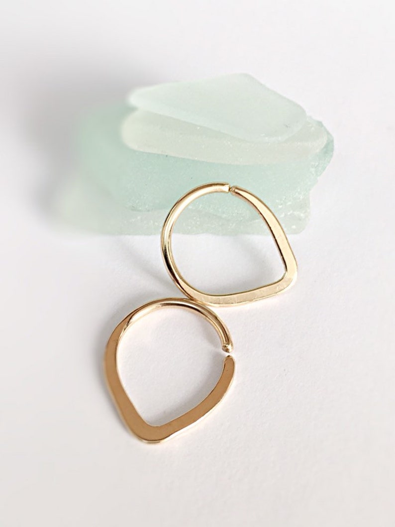 14g Nipple Rings Gold Nipple Jewelry Nipple Piercing Ring Etsy