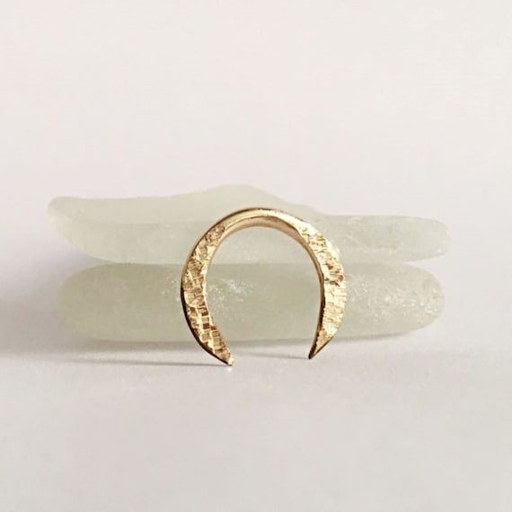 Thick Septum Jewelry Gold, 12g Septum Ring Horseshoe, Septum