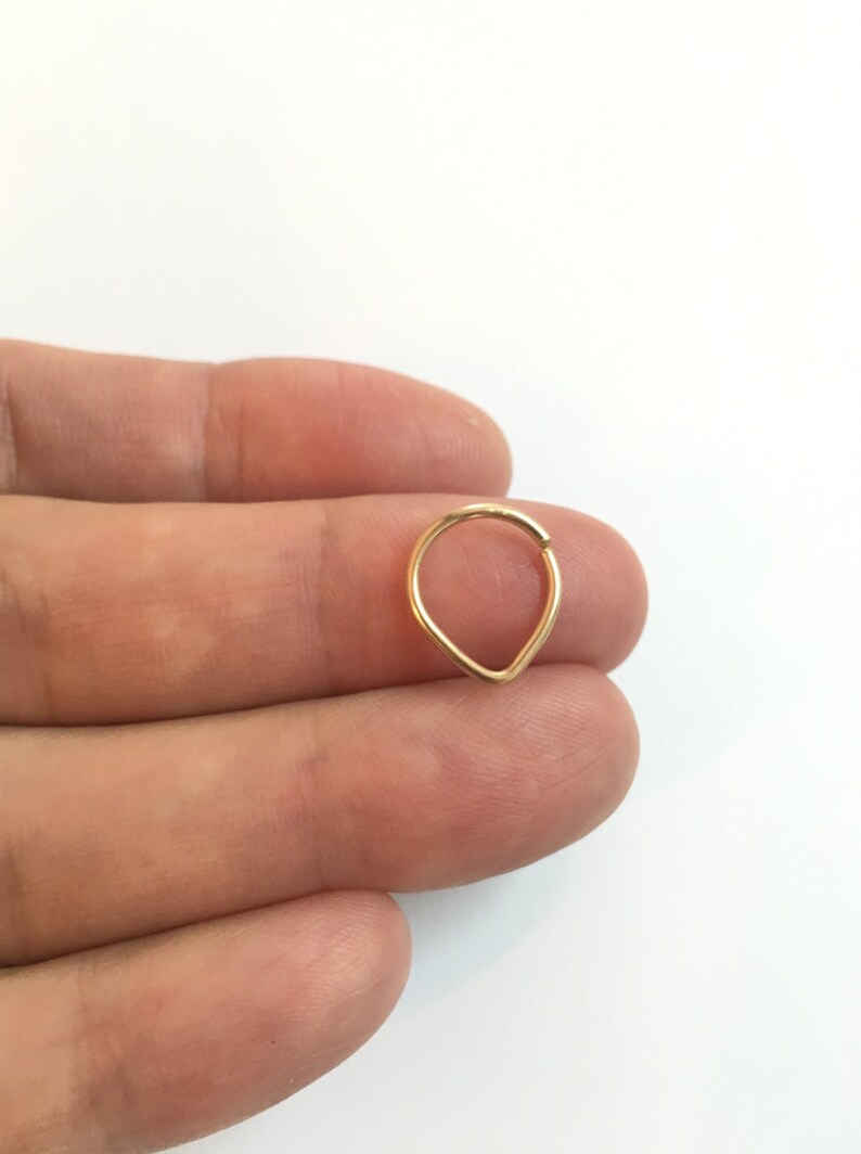 Breast Jewelry 16g Hoop Triangle Piercing Hoop 16g Nipple Ring 16g Single Nipple Piercing Nipple Jewelry Piercing Nipple Piercing Jewelry