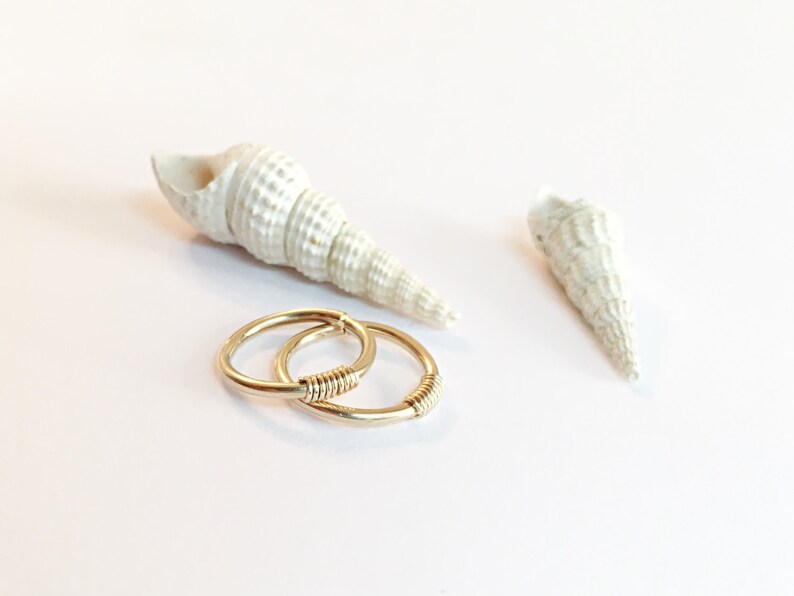 15g Nipple Rings Gold Nipple Hoops Nipple Jewelry Nipple Etsy