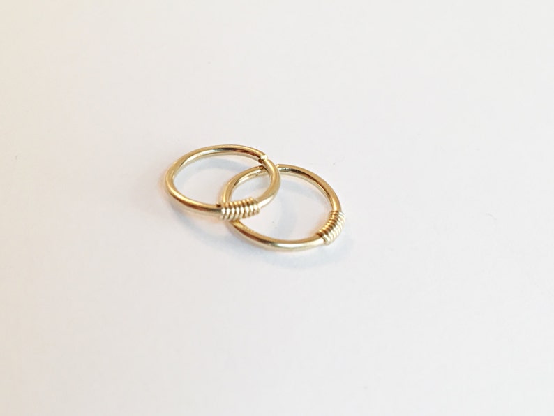 14g Nipple Rings Gold 14K Nipple Piercing Jewelry 16g Nipple Etsy