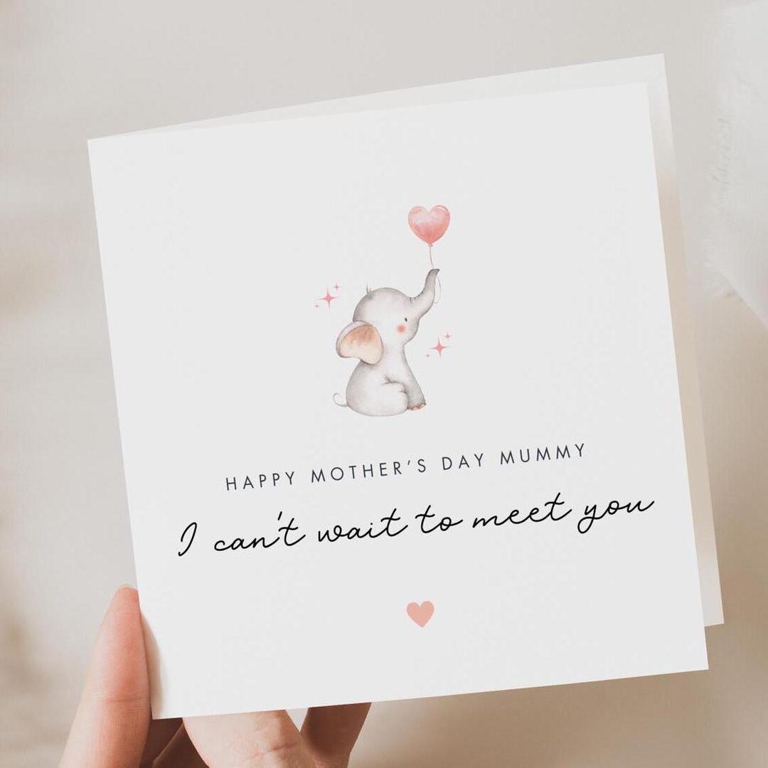 Mummy to Be Mother's Day Card, Mother's Day Card Love From the Bump ...